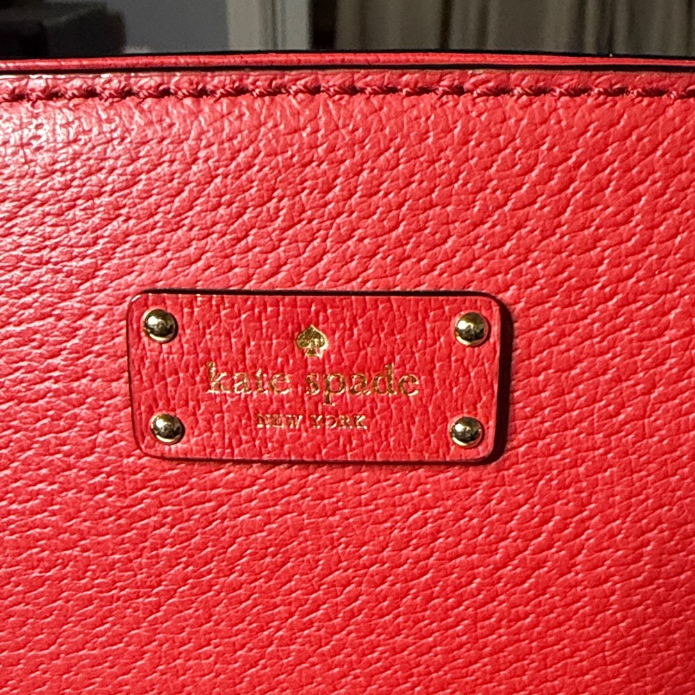 Kate Spade Vibrant Red Satchel - Picture 2 of 7